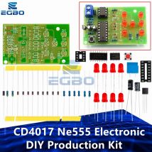 1 ~ 2PCS Elektronische Würfel Kit Led Würfel Teile Cd4017 Ne555 Elektronische DIY Produktion Kit mit Verpolungsschutz