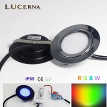 Mini-LED-Downlight, Deckeneinbaustrahler, IP65, DC12V, ultradünn, 3W, Zuhause, Küche, Badezimmer, KTV, kleine Schranklampe, RGBW