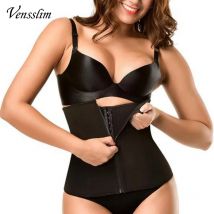Vensslim Abnehmen Mantel Kurve Former Korsett Frauen Taille Trainer Neopren Gestaltung Gurt Zipper Shapewear Bauch-steuer Hüftgürtel