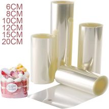 Practical Mousse Cake Edge Wrap Dessert Surrounding Hard Bound Cake Edges PET Band Cake Dessert Collar DIY Cake Decorating Tools