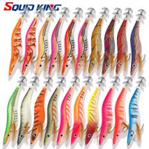 FSDZSO NUOVO Luminoso Galleggiante Calamari Jig 19g 130mm Eging Pesca Calamari Richiamo Esca Artificiale per la Pesca Calamari Polpo