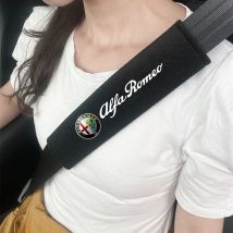 2 pezzi copertura della cintura di sicurezza per auto spallacci per Alfa Romeo Giulia Stelvio Giulietta 156 159 147 Mito Tonale Brera Dis accessori auto