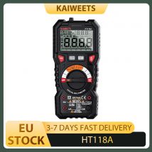 KAIWEETS HT118A Digitalmultimeter Ture RMS Auto Range Multimetro 1000V 10A AC DC Ohm Hz NCV Live Spannung Temperaturmesser