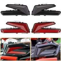 Schwarz/Rot Shell Hinten LED Rückleuchten Rücklicht Bremsleuchten für Can Am Maverick X3 R Max R Turbo DPS XDS XRS 2017-2023 Zubehör
