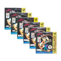 Alice A206SL Acoustic Guitar Single String Phosphor Bronze 11-52 Coated 1pc 1st-6th Replacement Anti-Rust