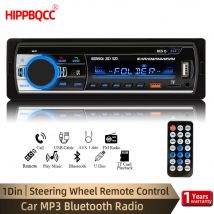 HIPPBQCC Car Radio 1din MP3 Player Digital Bluetooth Car Stereo Player FM Radio Stereo Audio Music USB/SD with In Dash AUX Input