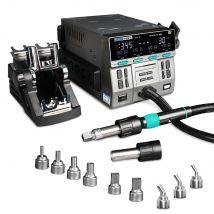 SUGON 8650Pro 1300W Heißluft-Nacharbeitsstation SMD-Schweißkurvenmodus zum Schweißen Entlöten Reparaturwerkzeuge