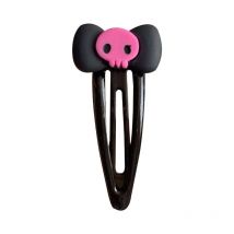 D0UB JK Hair Clip Skull Bobby Pins Haarnadel Bögen Haarclip Bögen Barrettes