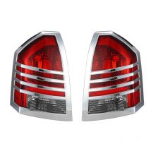 Plastic car tail light/taillight frame chrome trims  tail lamp cover benz for Chrysler 300/300C 2005-2008
