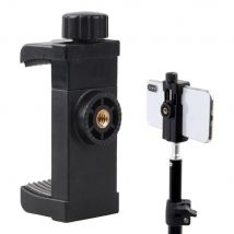 ERIKOLE Universa Stativ Telefon Clip 1/4 Zoll Schraube Loch Halter Für Stativ Mobile Smart Telefon Zubehör Ständer Halterung