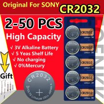 Cr2032 Origineel per Sony Cr 2032 Dl2032 Ecr2032 Batteria al litio Horloge Speelgoed Rekenmachine Auto Sleutel Postistandsbed Sultão