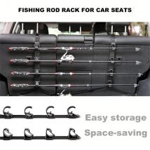 1 Set 4-Position Auto Angelrute Halter Universal Vorne/Hinten Sitz Angelrute Rack Einstellbare Klemme Halterung kompakte Tackle S