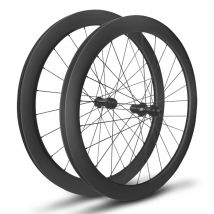 Set di ruote in carbonio per dischi da strada, mozzo a bassa resistenza, copertoncino per ruote per bicicletta in ghiaia, tubeless, 50 mm, 700C
