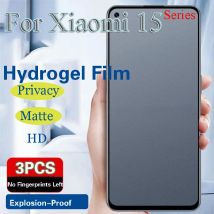 Xiaomi15Proteggi schermo ultra privacy per Xiaomi 15Pro Pellicola idrogel opaca Xiaomi15 Pro Soft HD Anti Peepin Mi15 Copertura completa