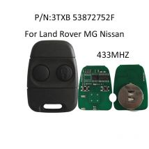 2 Buttons 433Mhz ASK Auto Smart Key 3TXB 53872752F For LandRover MG Nis-san Discovery Freelander 2002 2003 2004 2005
