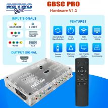 RetroScaler GBSC Pro GBS Control Scart RGBS YPbPr VGA Composite(AV) SV to HDMI® Video Auido Converter for Retro Game Consoles