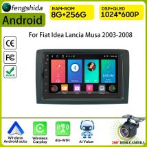 Auto Radio Carplay Für Fiat Idea Lancia Musa 2003-2008 Navigation GPS Android Auto Multimedia Player Wifi Bluetooth Video display