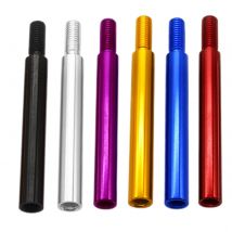 4,72 Zoll Auto Schalthebel Hebel einfache Installation Aluminium Schaltknauf Extender passt für Honda Fit zB ek dc m10 x 1,5 Gewinde