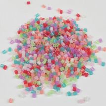 5MM 1000 sztuk świecące w ciemności Pixel Puzzle żelazne koraliki dla dzieci Hama koraliki Diy wysokiej jakości ręcznie robiony prezent zabawka