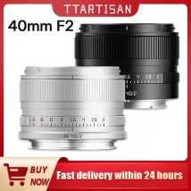 TTArtisan 40mm F2 marco completo Auto Focus AF lente de gran apertura para Sony E FE Nikon Z L montaje A7CII A7R A7M Z6 Z6III ZFC Z7 Z9