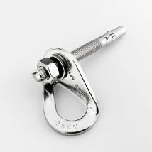 Klettern Befestigung Pyiton Mutter Outdoor Anker Bolzen Aufhänger Platte 304 Edelstahl Höhlenforschung Sicherung Rigging 25 kN M8 M10 M12