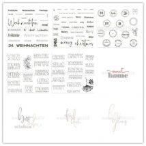 Neue Ankunft Presell Brief stirbt und Stempel für DIY Scrapbooking/Fotoalbum dekorative Prägung DIY Papierkarten