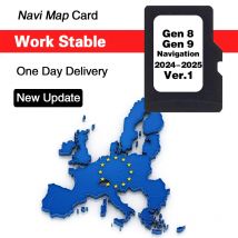 GEN8 GEN9 Update TF-Karte Europa UK Karten Sat Nav GPS 8 GB Karten 2024/2025 Daten für Lexus Toyota Autonavigation GPS