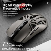 SmailWolf RS8 Mouse da gioco wireless Bluetooth 2.4g triplo modalità leggero gioco e-sport frequenza di ritorno 1K computer 10000 DPI