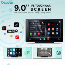 Touch screen per auto Ottocast Express da 9 pollici per Netflix Youtube Tiktok Accessori per auto Schermo Android portatile