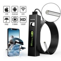 5,5/8mm 1200P Endoskopische Wifi Kamera Endoskop Für Android Iphone IOS Mobile Smartphone Auto Inspektion Werkzeuge einzigen Dual Objektiv