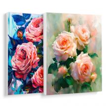 Ruopoty Farbe nach Zahlen Rose Blumen Bild Zeichnung mit Rahmen DIY Set Erwachsene Handwerk Kunst liefert Wand kunst Kits Farb markierungen