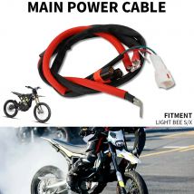 Hauptstromkabel-Kabelbaum für Surron Sur Ron Lightbee X S Elektro-Dirt-Bike zum Spielen und Stecken von Batterieanschlusskabeln