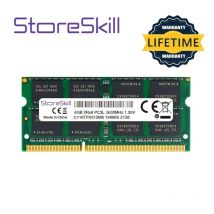 StoreSkill-Memoria Ram SODIMM DDR3L para ordenador portátil, 2GB, 4GB, 8GB, 10600, 1333, 12800, 1600