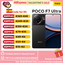 Globale Version POCO F7 Ultra 5G Smartphone NFC 256GB 512GB 2K 120Hz Flow AMOLED Display Flaggschiff Snapdragon ®   8 Elite NFC 5300 mAh