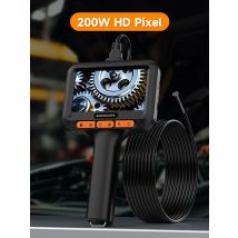 4.3-inch Industrial Endoscope Camera 8mm HD 1080P Detachable Design IP67 Hand-held Borescope Camera for Piping Sewer Machinery