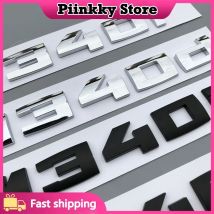 New Gloss Black 3D Letters Numbers M340i M240i M235i M140i M135i Emblem for F30 F31 F35 F40 F46 G42 G20 Car Trunk Sticker