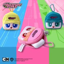 Süße 10cm Powerpuff Girls Plüsch-Tasche, Münzbörse mit Powerpuff Girls Cartoon-Figuren für Kinder