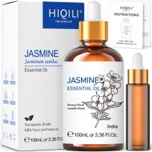 HIQILI 100ML aceites esenciales de jazmín Ylangylang naranja, aceite floral 100% puro para difusor, humidificador, masaje, fragancia DIY