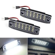 2 pz 12 v Bianco 18 LED Per Kia Sportage 2010-up Per Hyundai Kona 2017- Per i40 CW 2011- SMD di Alta Qualità luci targa auto