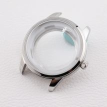 Custodia NH35 da 40 mm con vetro a bolle per il tempo del cocktail Presage Seiko Mod NH34 NH38 Movimento Orologi meccanici Parti di ricambio
