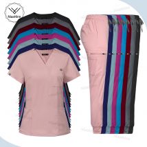 Peeling-Sets, Uniform, Damen, Jogger, medizinisches Zubehör, Gesundheitswesen, chirurgische Uniformen, Labor, Veterinärklinik, Arbeitskleidung, Set für Herren