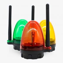 Universal 12V-265V 220V Outdoor LED Signal Alarm Light Strobe Flashing Light Wall Mount Emergency Warning Lamp for Gate Opener