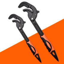 1Pcs Schlüssel High Carbon Stahl Multi Funktionale Einstellbare Selbst Locking Ratsche Gabelschlüssel Manuelle Reparatur Werkzeug