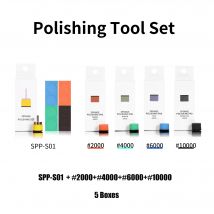 DSPIAE SPP  #2000~#10000  Sponge Polishing Pad Tool Set For Gundam Model Building Hobby DIY Tool Accessory