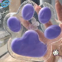 1Pc Squeeze Super Große Katze Pfote Nette Katze Fuß Langsam Rebound Weiche Gelee Prise Dekompression Squeeze Spielzeug Anti stress Release Spielzeug