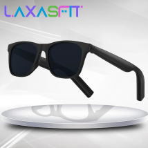 LAXASFIT 2025 New Men's Smart Glasses Women's Bluetooth Glasses Voice Call Control Music UV Polarized Sunglasses