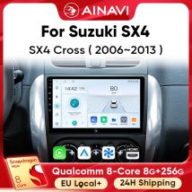 Ainavi Lettore Multimediale Per Auto Per Suzuki SX4 Cross 2006 2007 2008 2009 2010 2012 2013 Wireless Carplay Android Auto 4G Wifi 2din