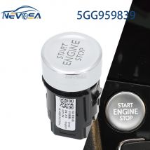 Per VW Golf 7 MK7 VII 5GG 959 839 Golf GTI e-Golf Sportwagen Start Stop Pulsante Interruttore di accensione del motore 5GG 959839
