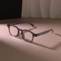 Mode Vintage quadratische Brille Frauen Männer Marke Retro Brillen Rahmen männlich klare Linse Unisex Outdoor transparente Linse Gafas