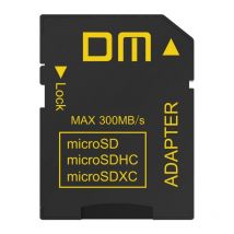 DM-Adapter SD4.0 UHS-IIcomptabile mit microSD microSDHC microSDXC Übertragungsgeschwindigkeit kann bis zu 300 MB/s CCk02